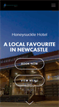 Mobile Screenshot of honeysucklehotel.com.au